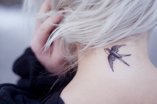Inspiration bird tattoos DIY temporary tattoos
