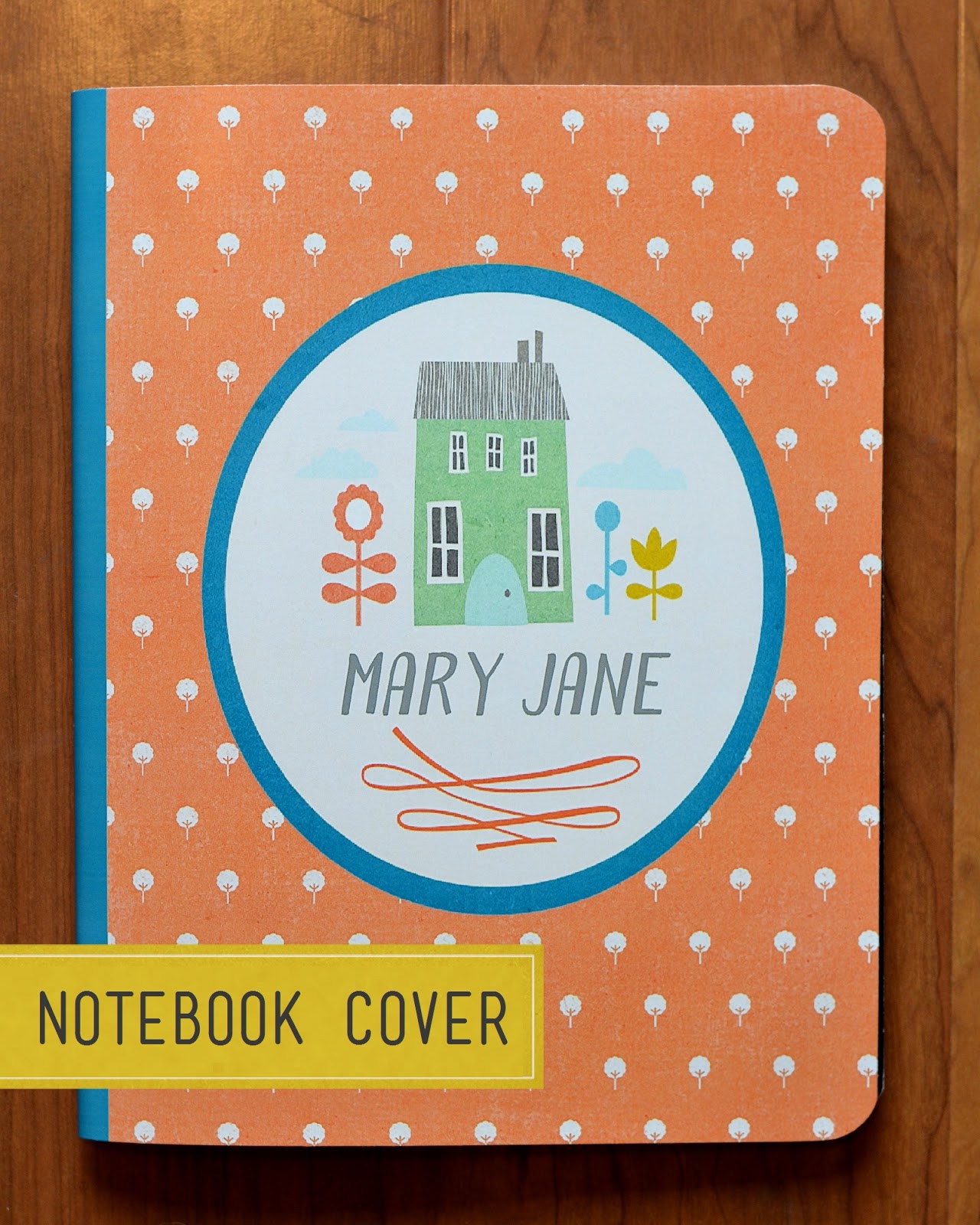 Digital Designs Scrapbooking DIY Notebook Cover