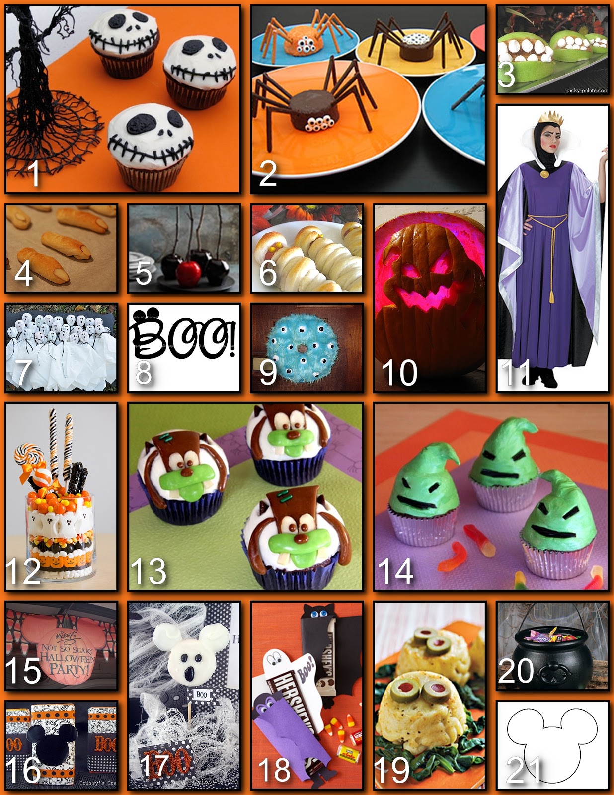 Disney Donna Kay Disney Party Boards&hellip;Mickey�s Not So Scary Halloween