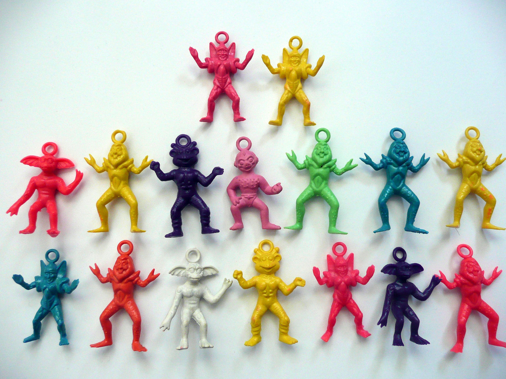 Little Weirdos Mini figures and other monster toys Unidentified