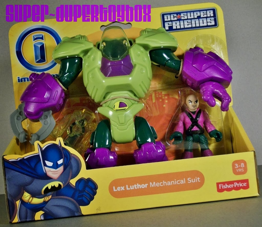 imaginext lex luthor mech suit