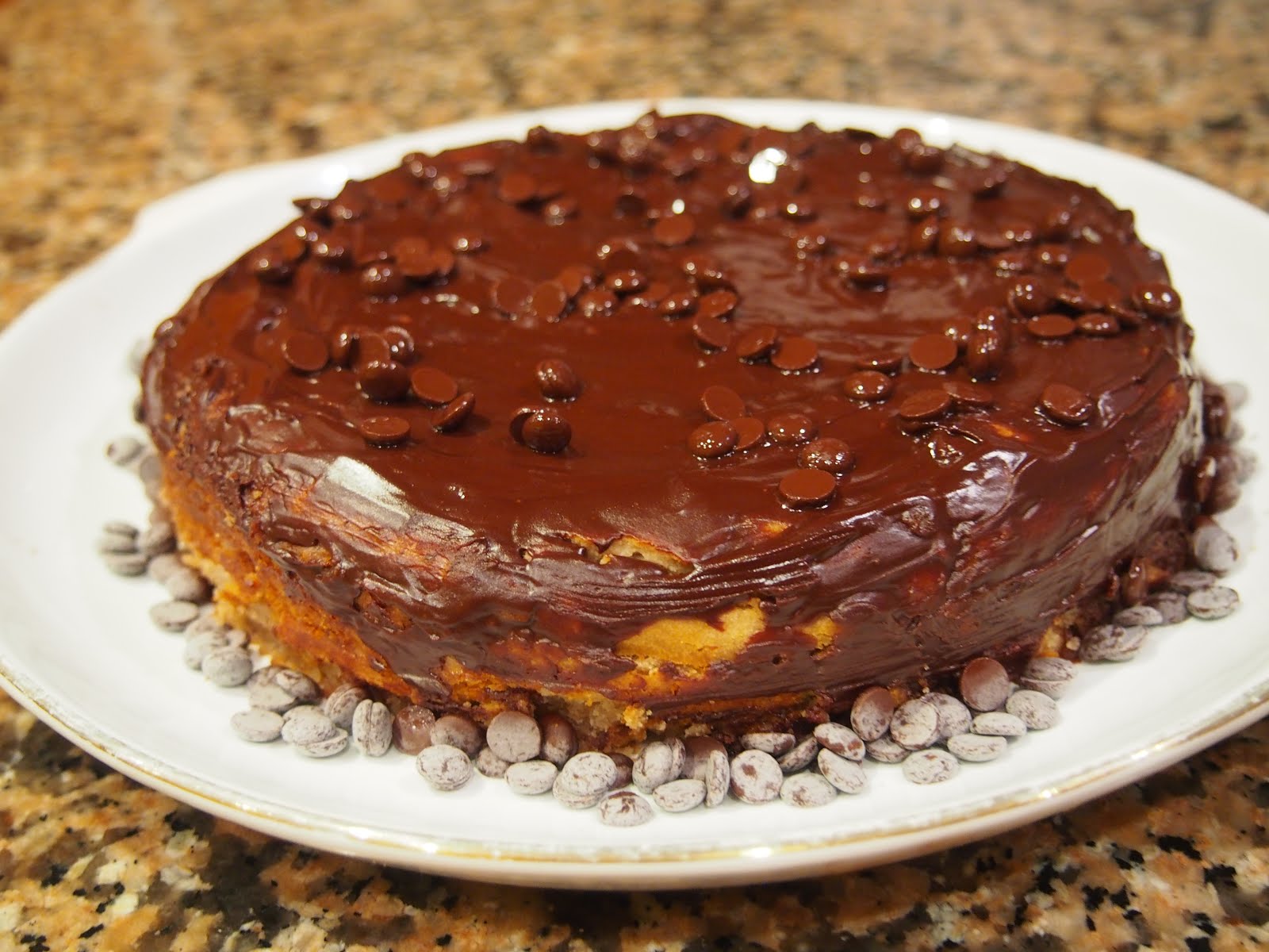 tarta de castañas