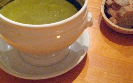 soup, herbs