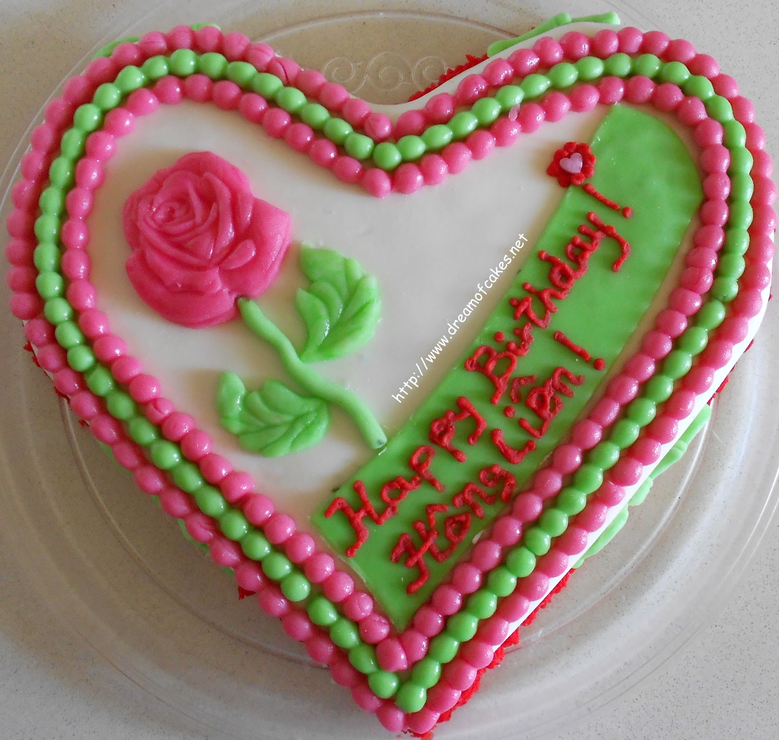 Dream of Cakes: Lien s Birthday Cake - Guest Post