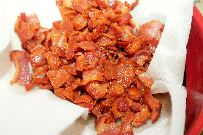 Creole Contessa Smothered Grits with Jalapeno Sausage and Bacon