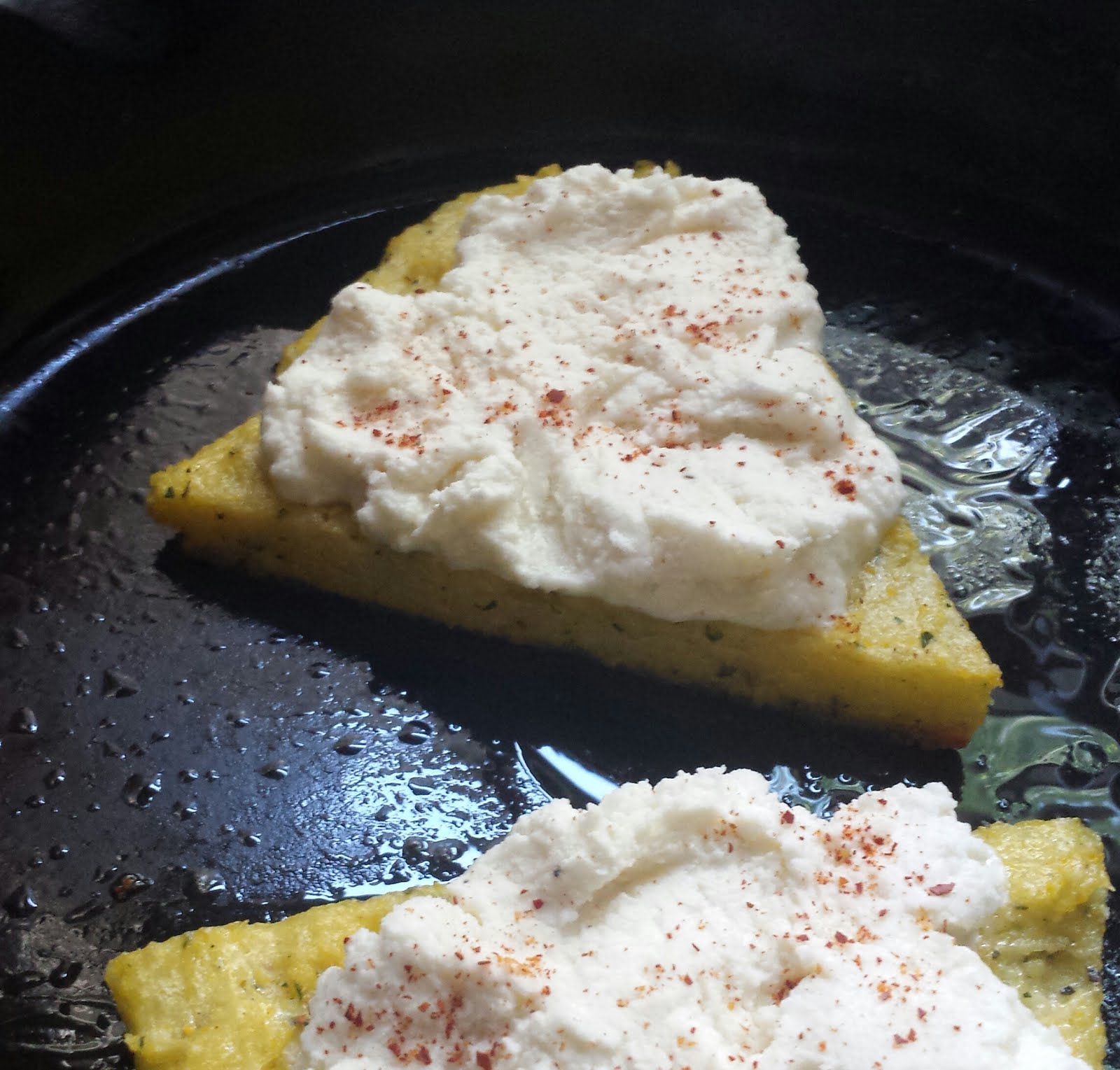 For Love of the Table Firm Polenta with a Medley of Spring Vegetables