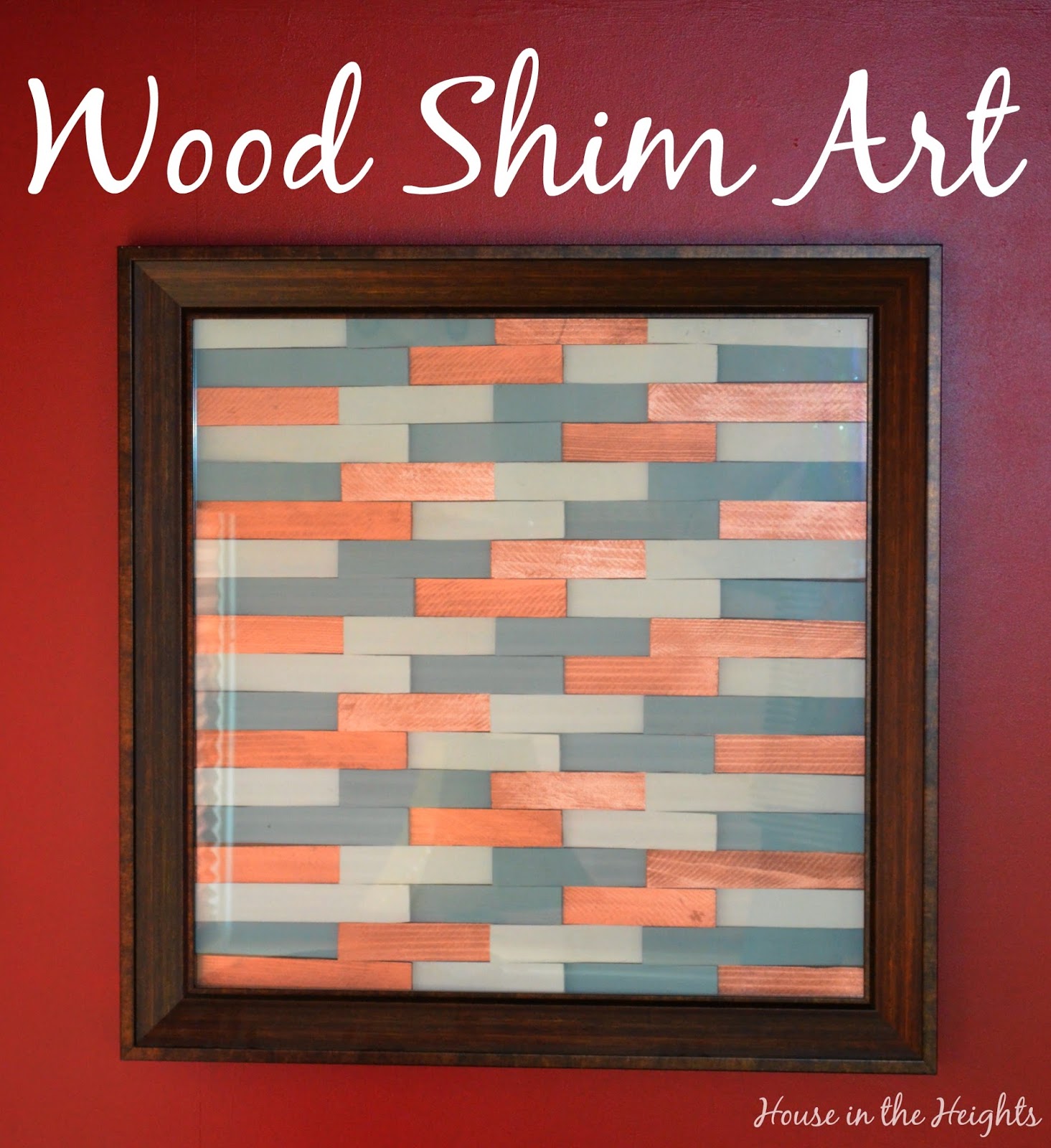 House in the Heights Wood Shim Art