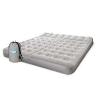 Aerobed 07514 King Sleep Basics Inflatable Air Mattress Bed 