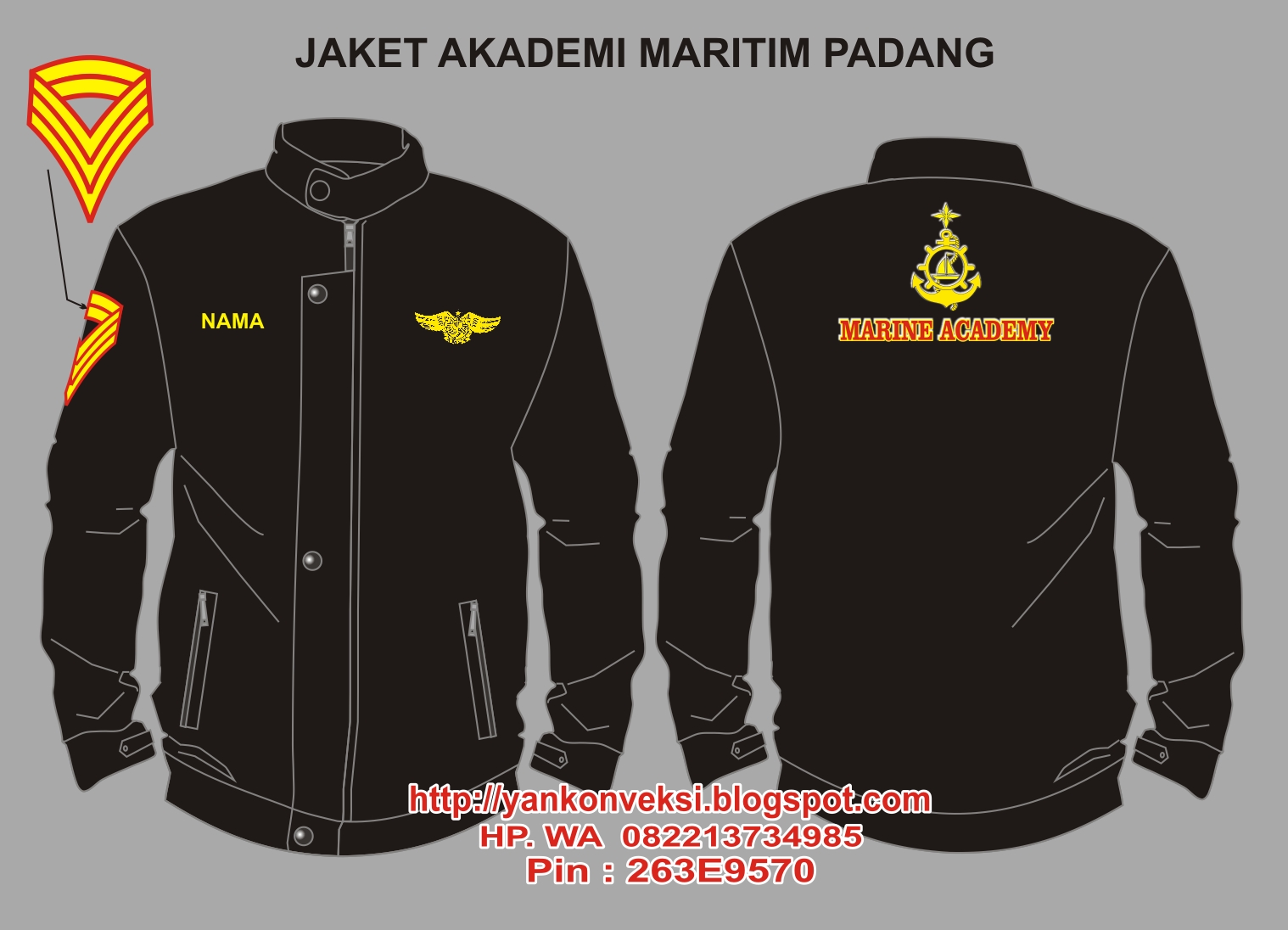 JAKET AKADEMI MARITIM