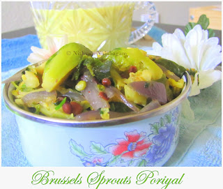 Brussels sprouts Poriyal