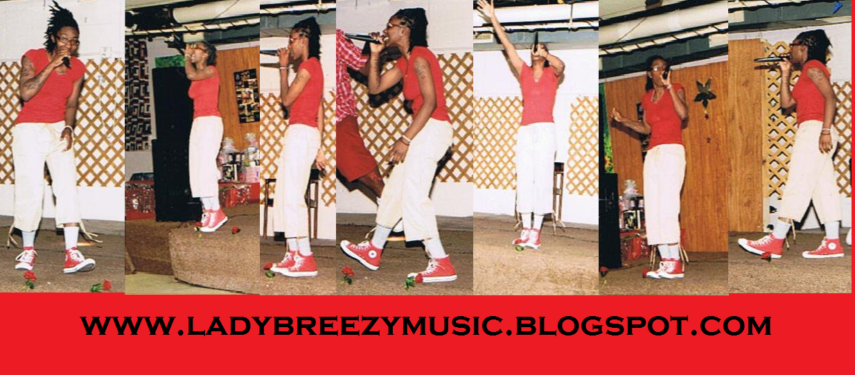 A GIRL AND A MIC [THE LADY BREEZY BLOG]