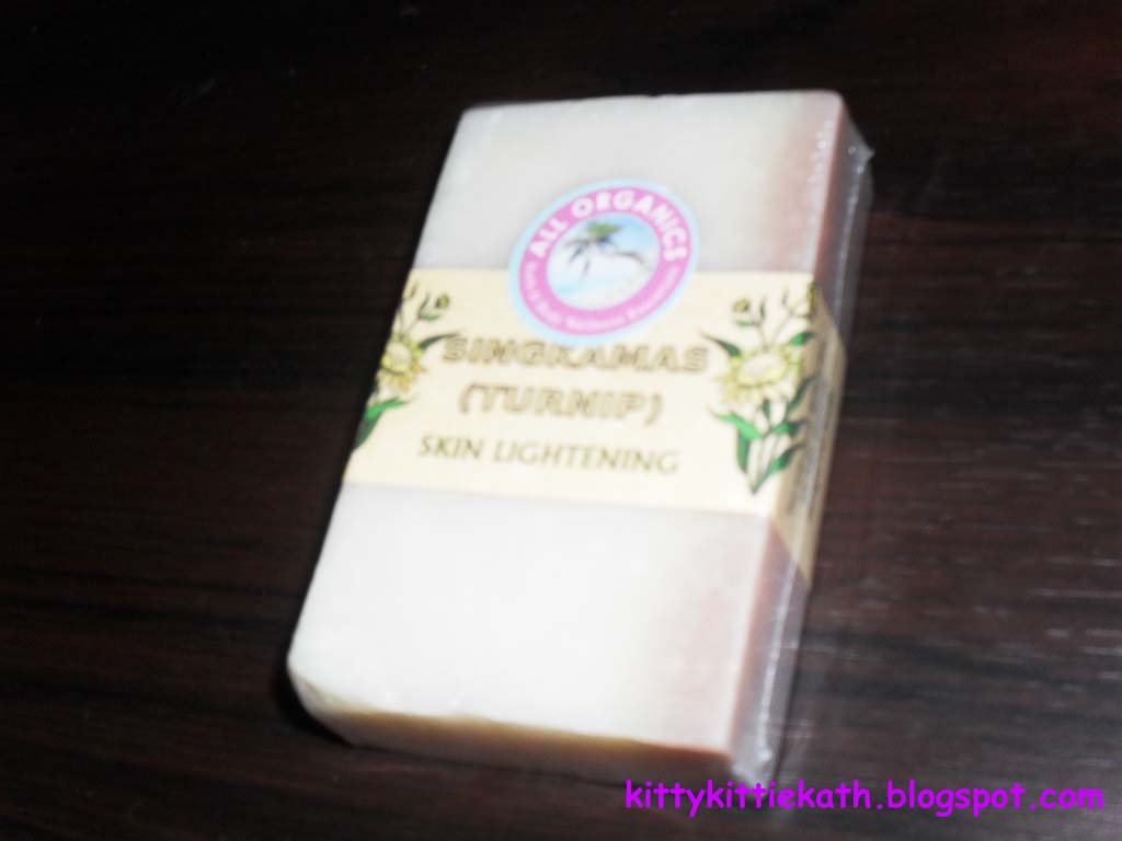 Product Review All Organics Bath Soap Singkamas ( turnip) Dear