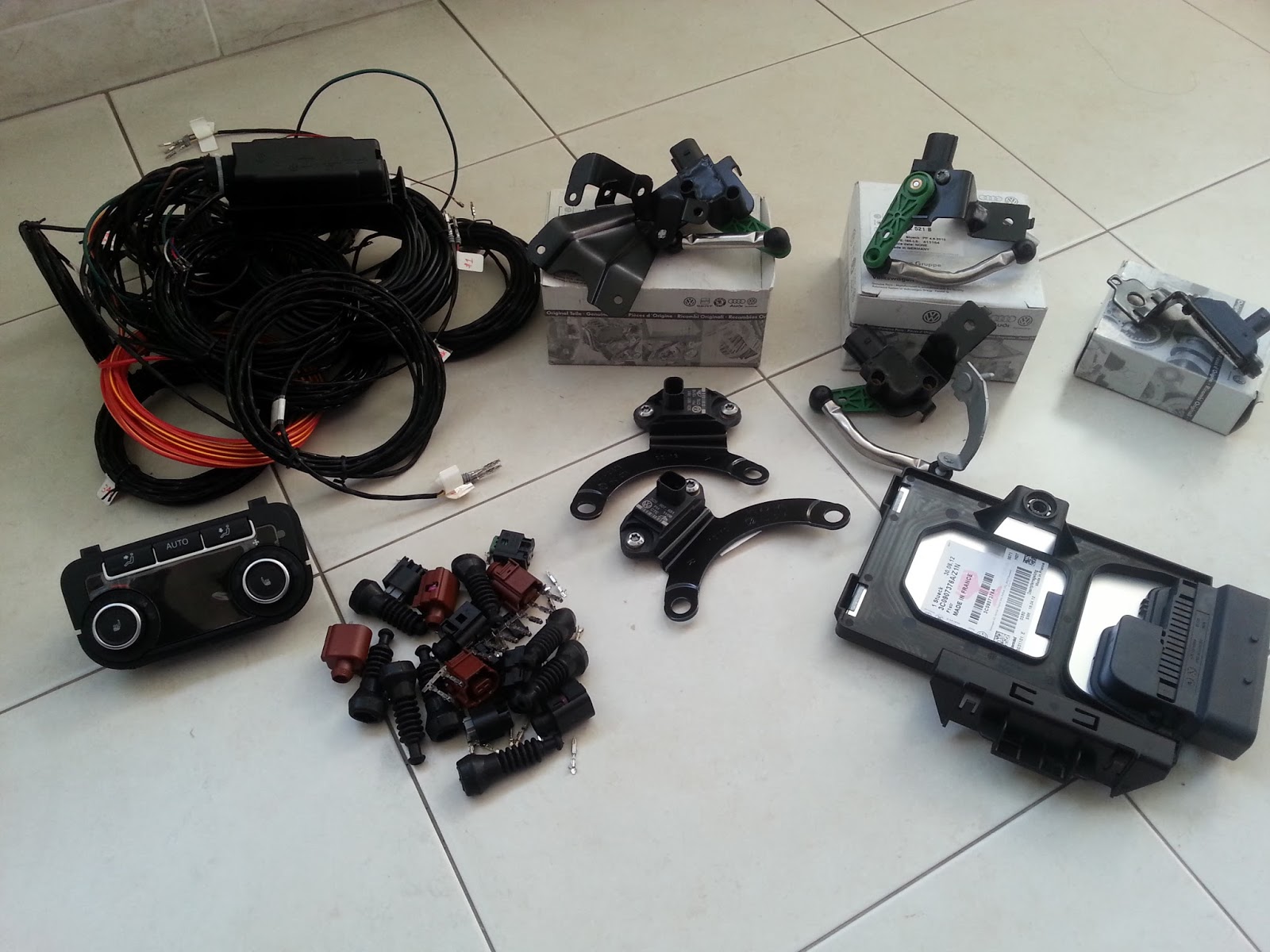 CBX RNS510 & Accessories Dynamic Chassis Control Retrofit SHARAN 2014