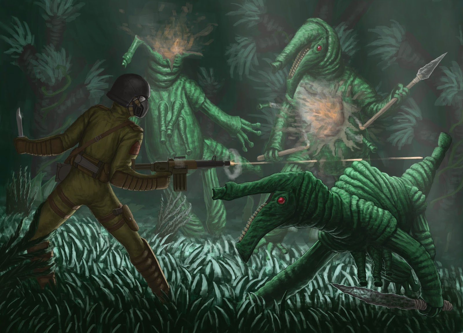 hp lovecraft art scifi