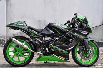 Photo Modifikasi Motor Ninja 150 Rr