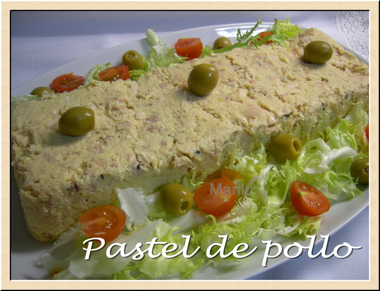 Pastel De Pollo 
