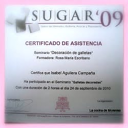 Curso realizado con Manenas