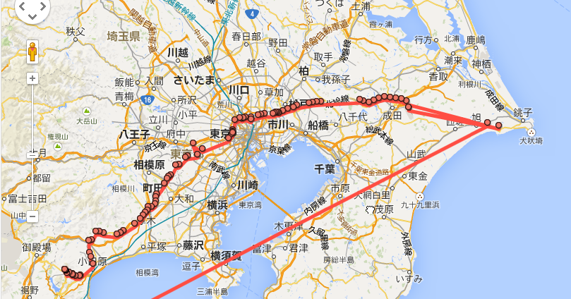日本東京自由行輕鬆攻略, Google 地圖搞定東京JR地鐵教學
