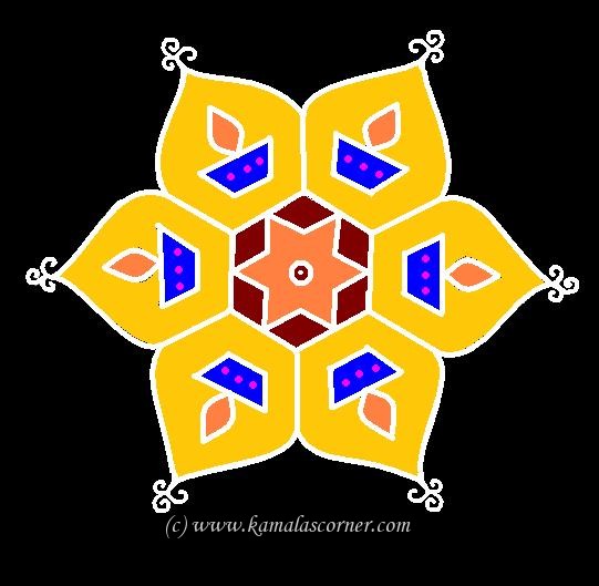 Interlaced Dots Idukku Pulli Kolam Interlaced Dots Idukku Pulli Kolam
