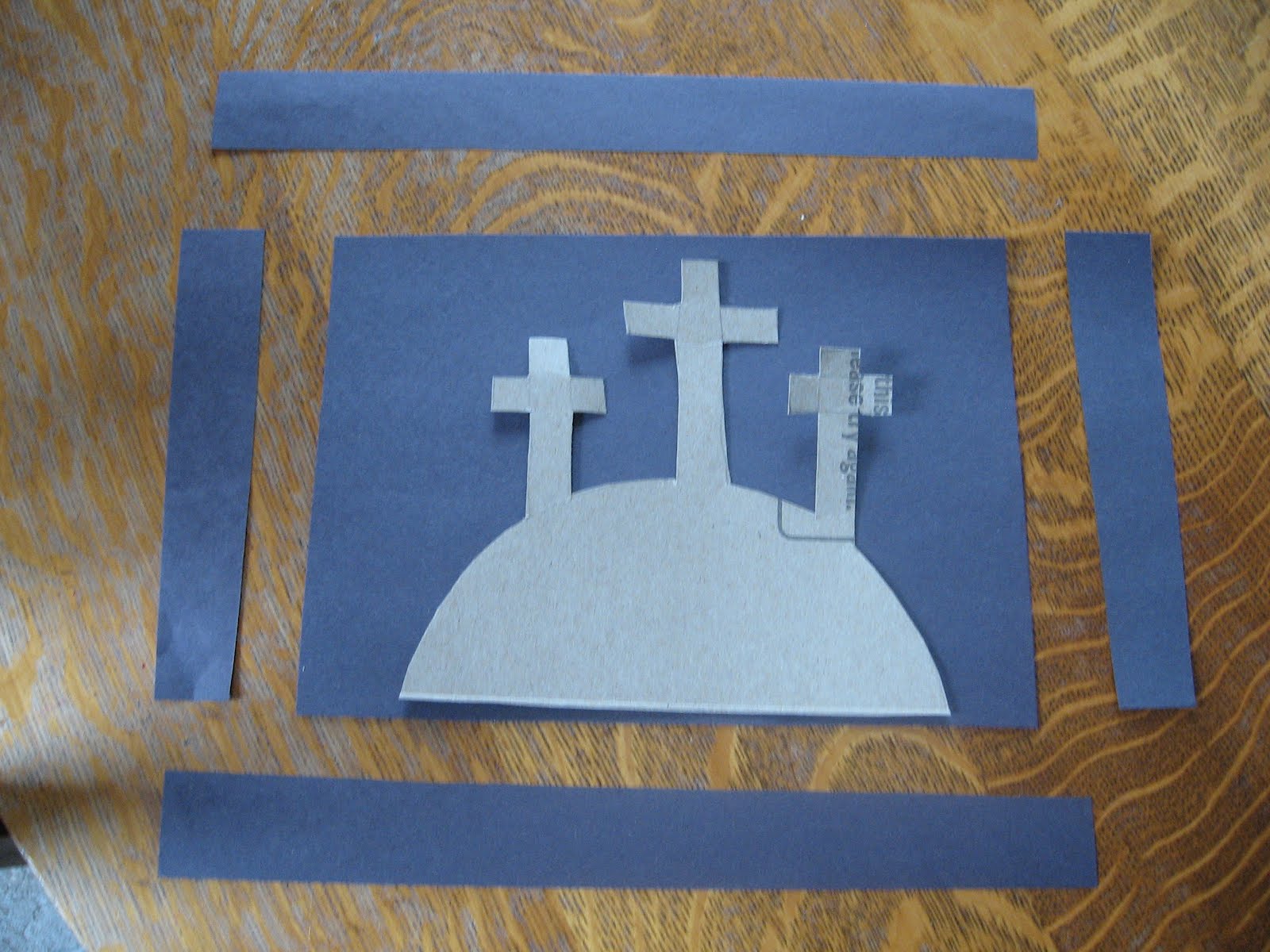 Almost Unschoolers Easter Suncatcher Craft Golgotha