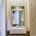 Lavabos decorados com papel de parede