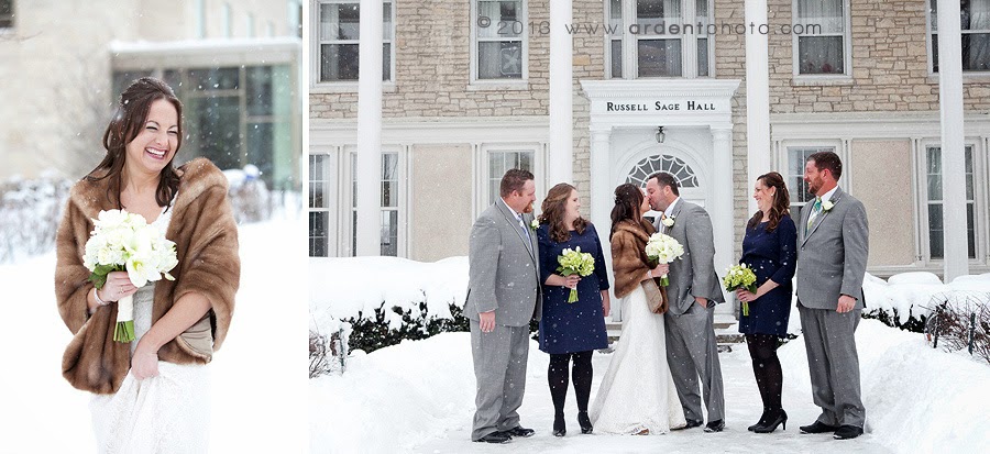 Wisconsin Wedding Photographer Ardent Photography What To Wear Jessica Borrowed Her Grandmother S Fur Stole To Keep Toasty Warm And Fashionable On Wedding Day What A Great Way Incorporate Your Something Old
