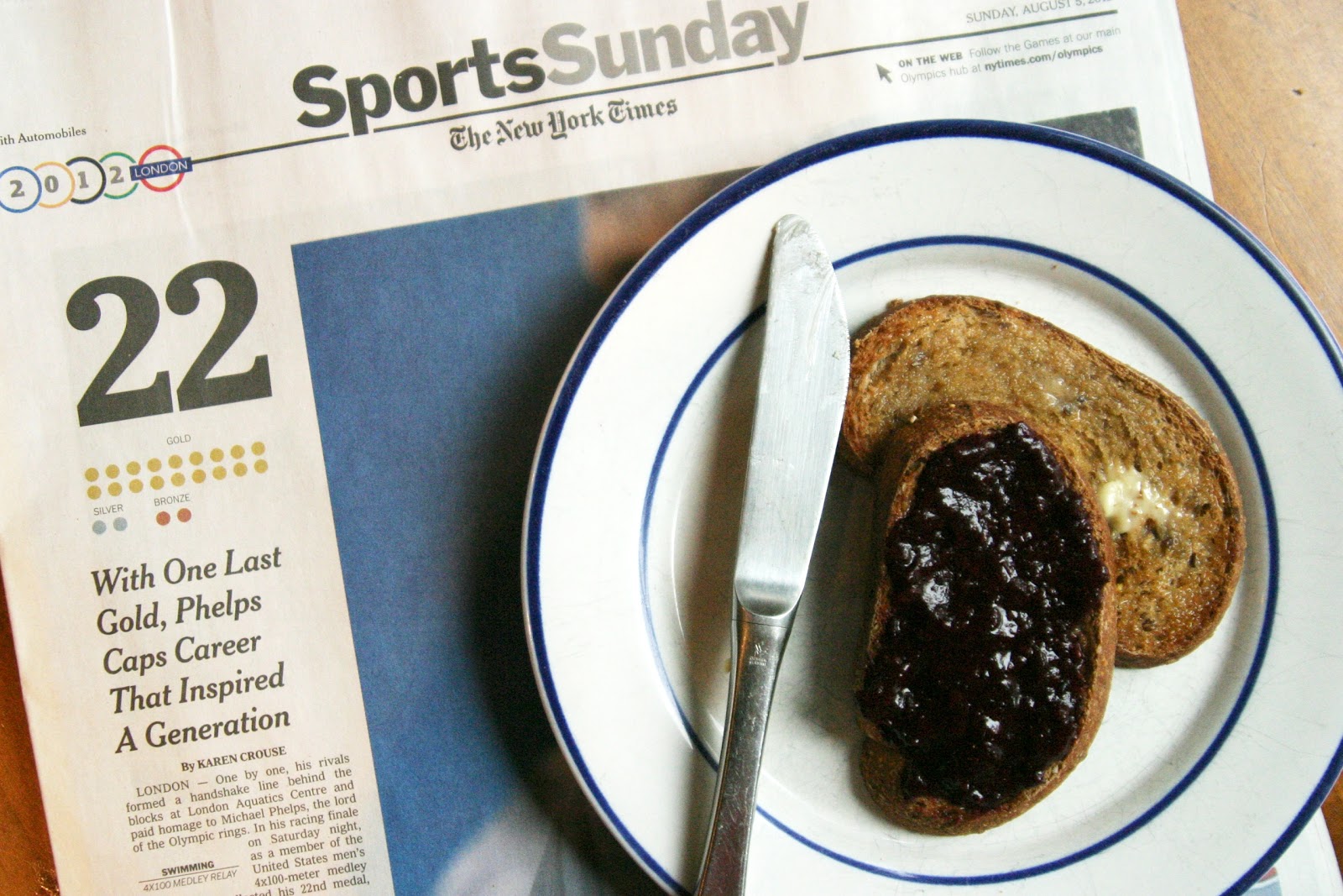 Treat of High Summer Blackberry and Red Wine Jam