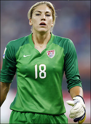 Hope Solo Breast