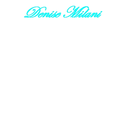 Denise Milani wears blue