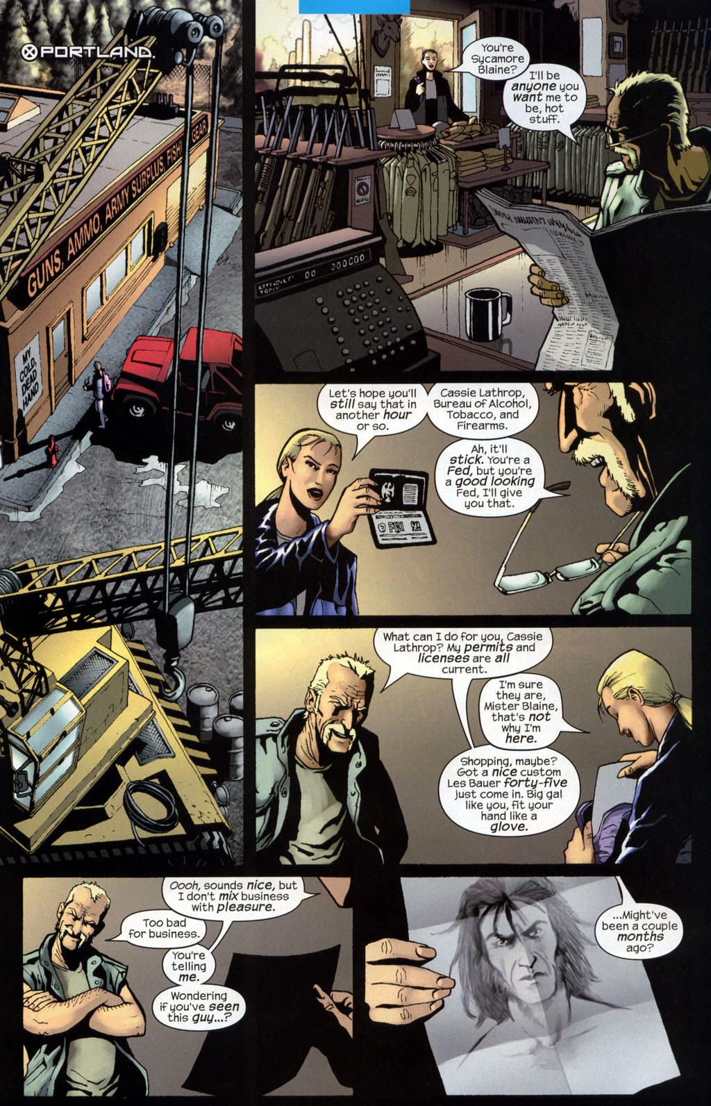 Read online Wolverine (2003) comic - Issue #7 - 8