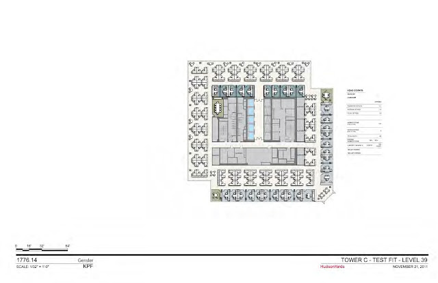 Floorplan of new office tower two