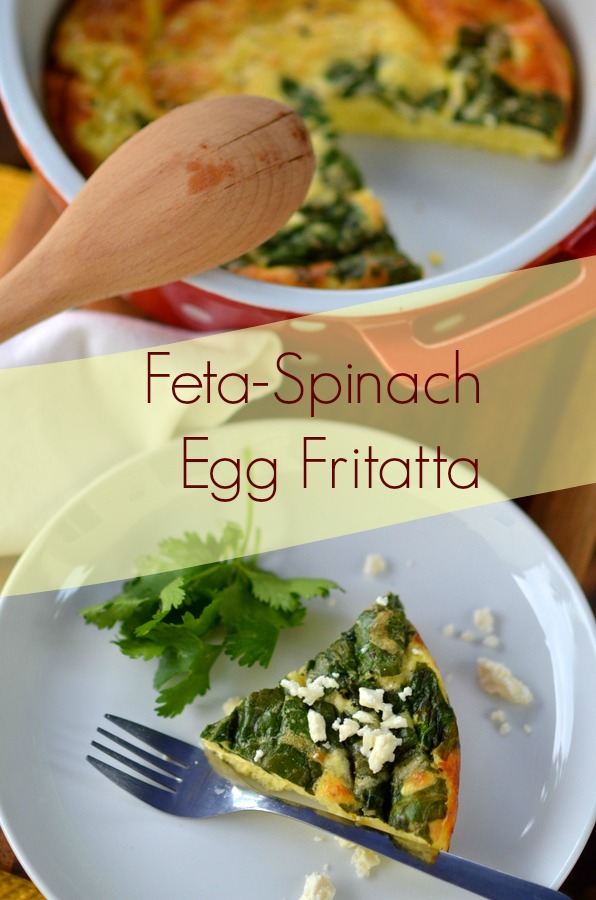 FetaSpinach Egg Frittata PLACE OF MY TASTE