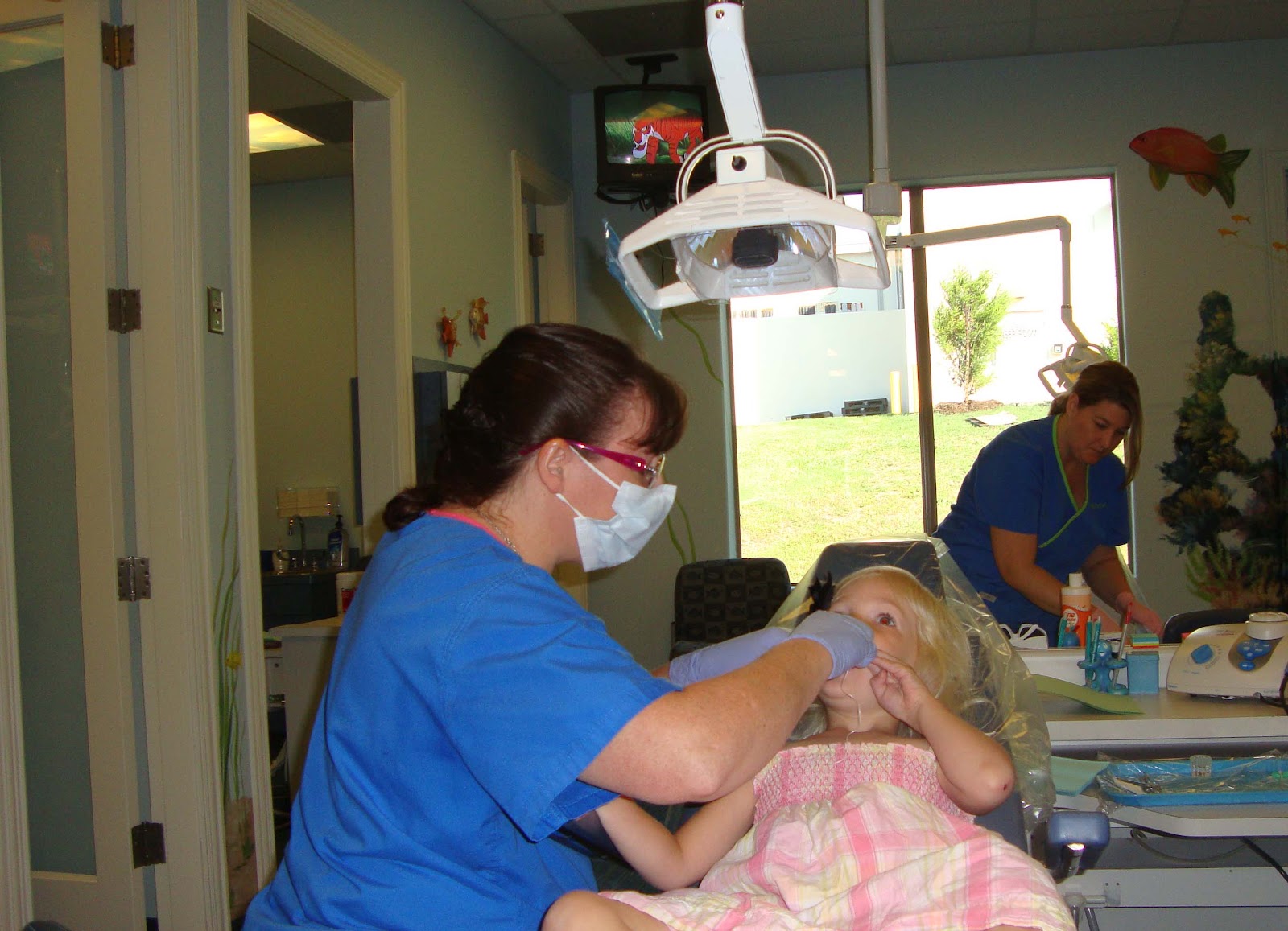 Williams Family Bailey's First Dentist Visit!