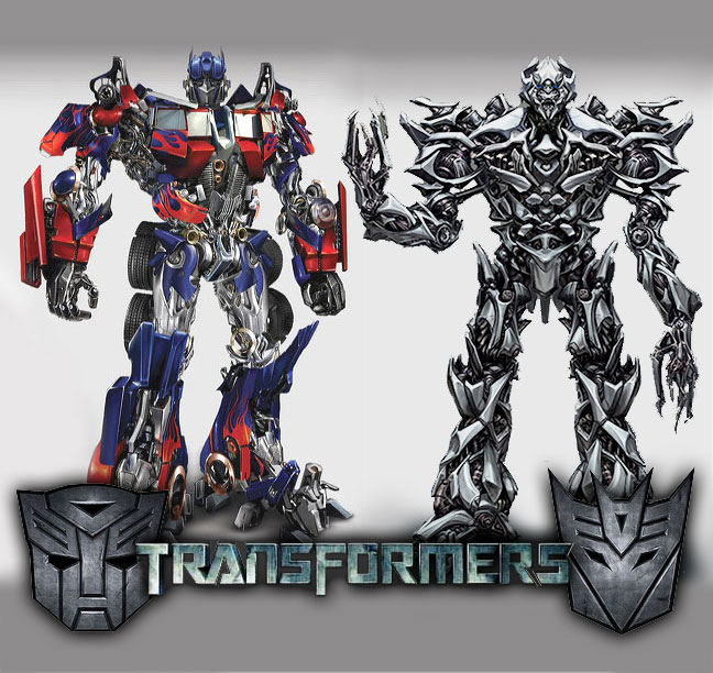 A Good Choice . . . The Transformers Reagan & Soetoro/Obama