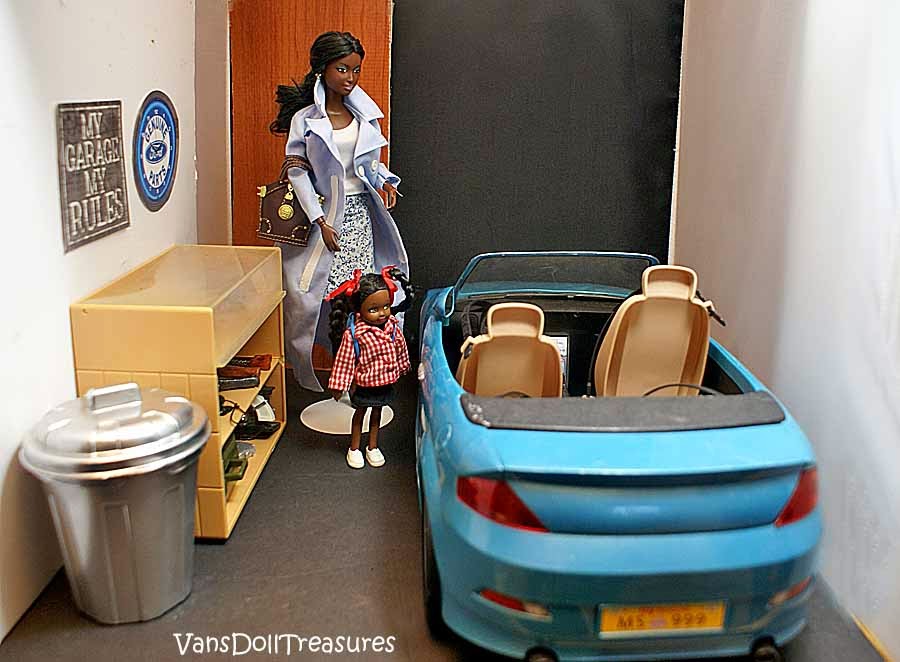 fashion doll car