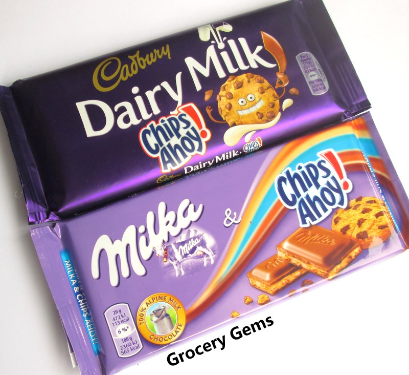 Grocery Gems Chips Ahoy Battle! Cadbury Vs Milka