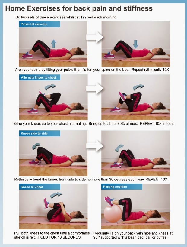 Back stretching exercises 