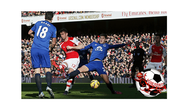 Agen Bola - Highlights Pertandingan Arsenal 2-0 Everton 1/2/15