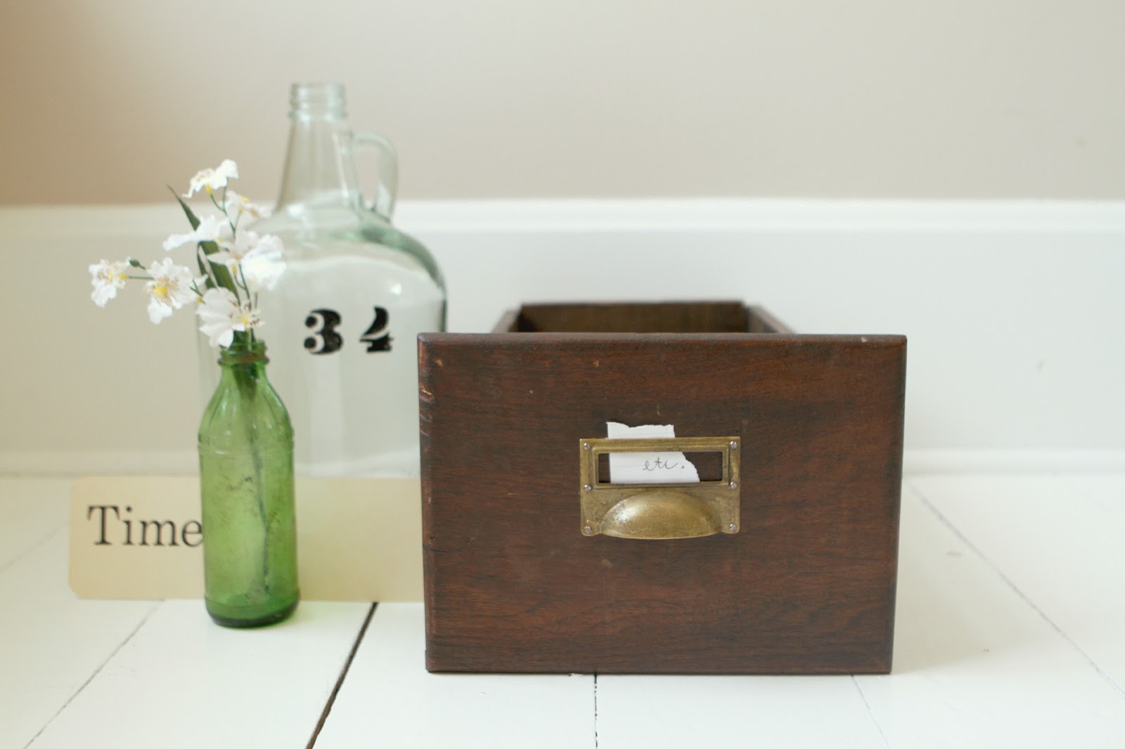 The Little Red Chair DIY Apothecary Drawers
