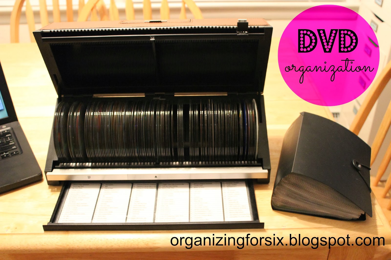 Organizing for Six How I Organize DVDs