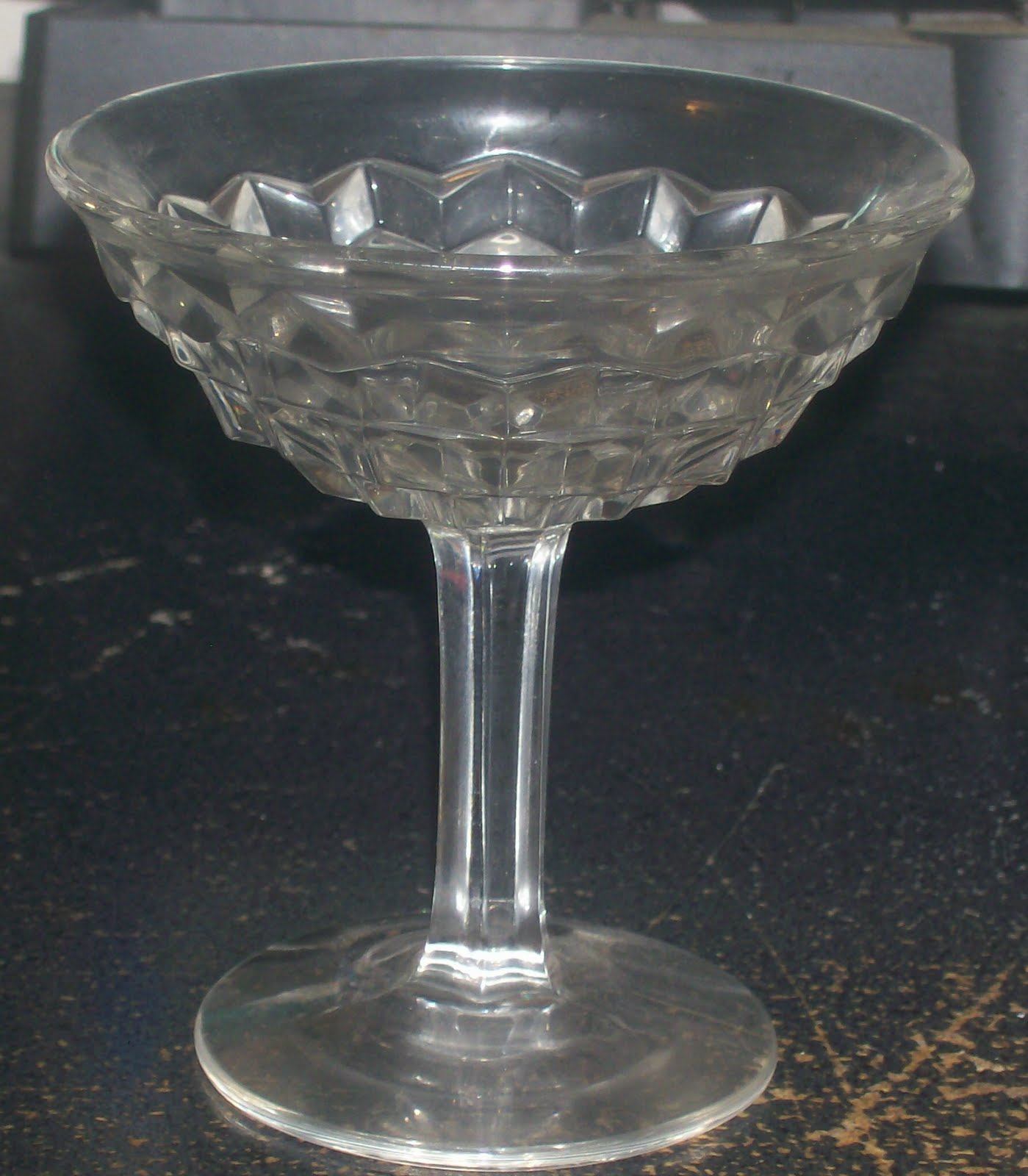 GrandmaLovesCats Set of 8 Crystal Dessert Dishes