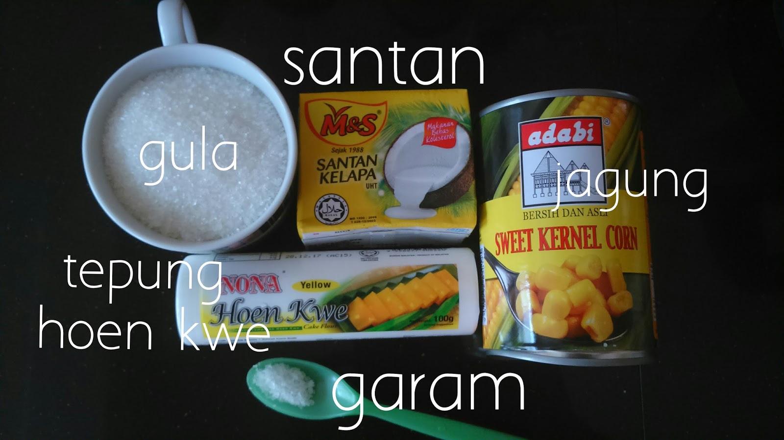 Allene Resepi Puding Jagung Mudah