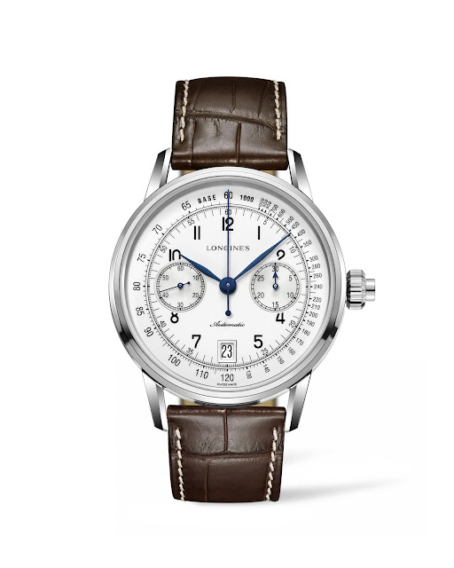 Longines Column-Wheel Single Push-Piece Chronograph
