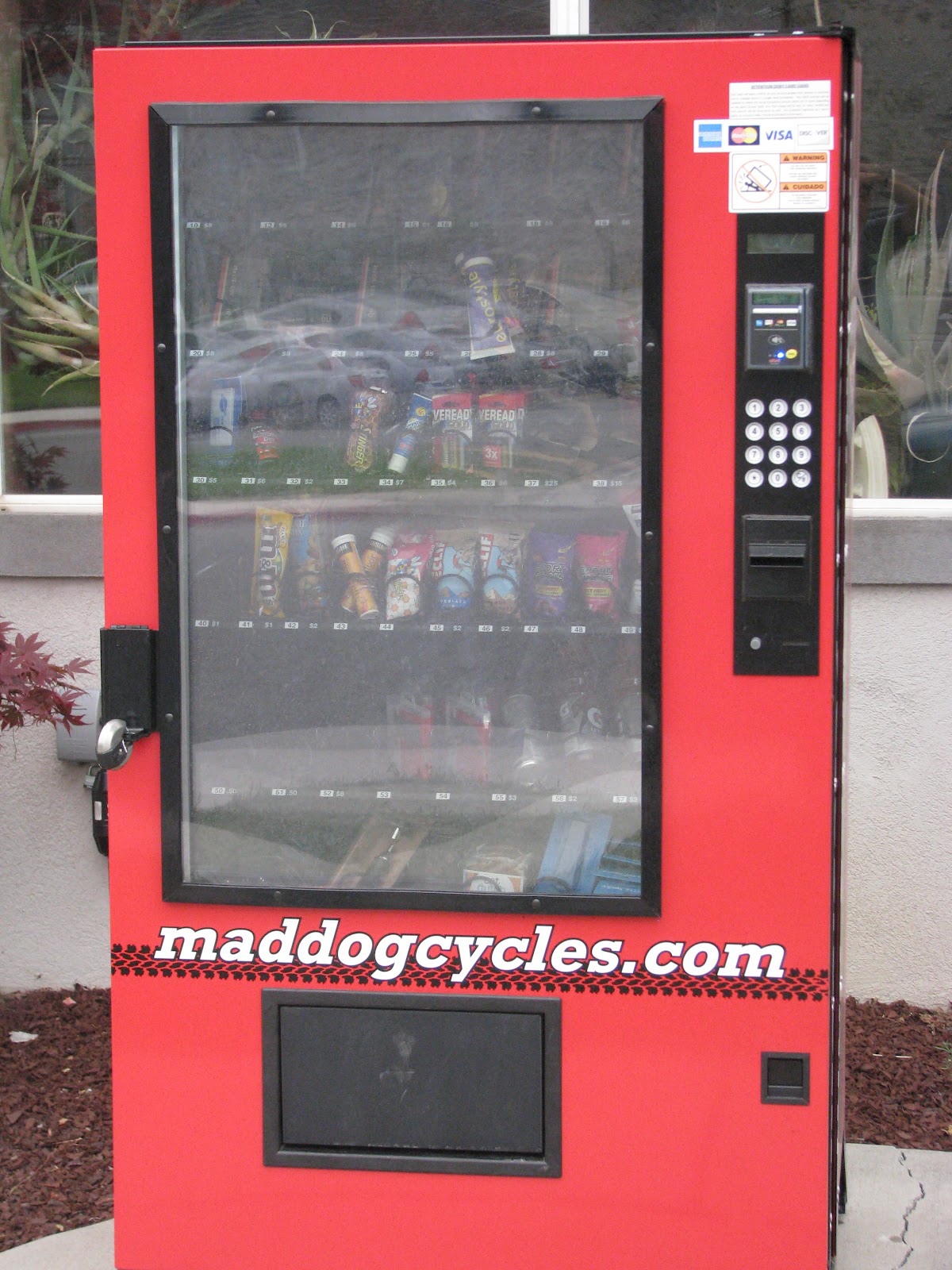 bike junkie TrailSide Bicycle Vending Machine
