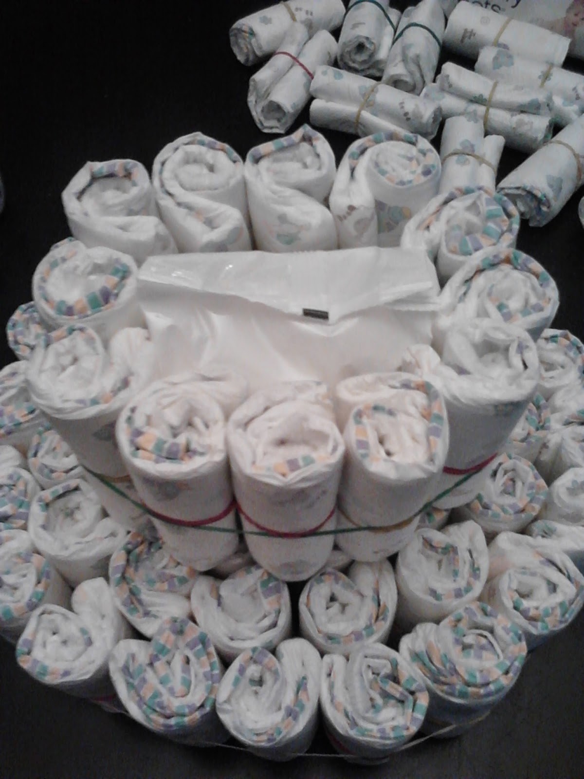 Thrifty, Frugal, Fun. Nappy Cake Tutorial