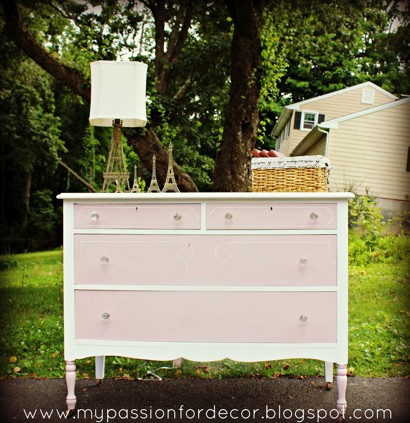 My Passion For Decor Pretty In Pink....Elle's Dresser