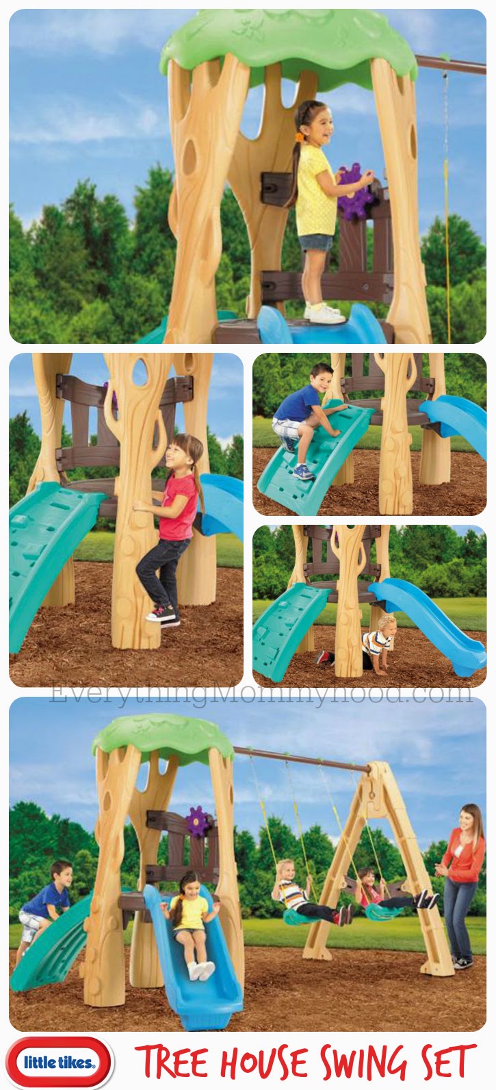 Little Tikes Tree House Swing Set Giveaway Event Little Tikes Tree House Swing Set Giveaway Event