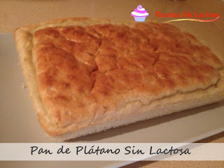 Receta Pan de Plátano Sin Lactosa