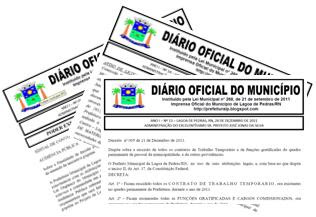 DIÁRIO OFICIAL DO MUNICIPIO