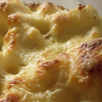 Gratin de chou-fleur à la béchamel